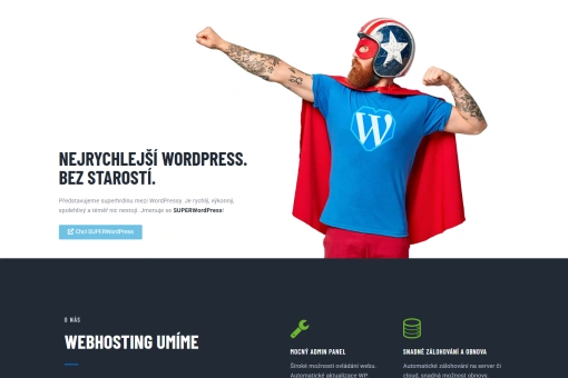 Náhled webu SuperWordPress