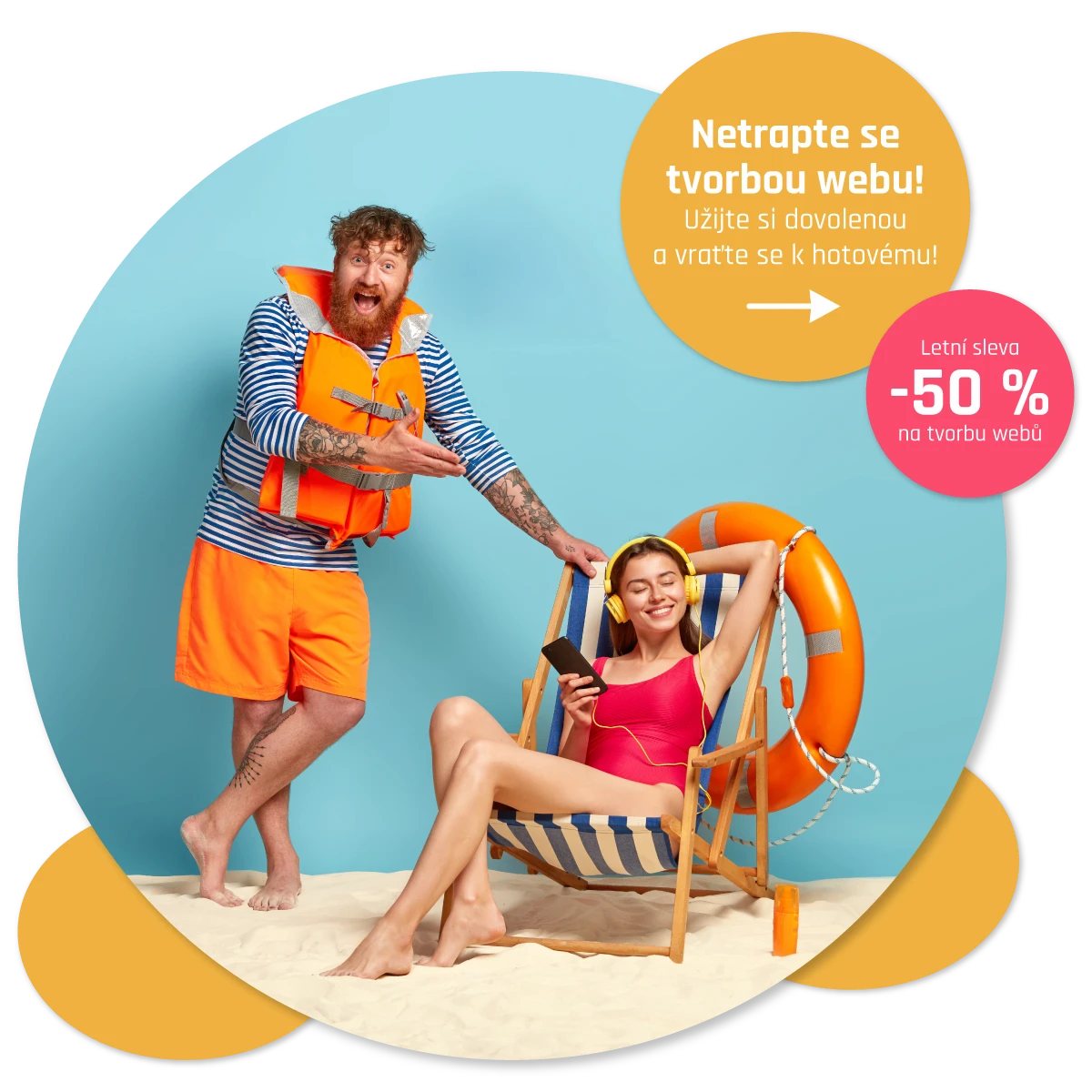 Tvorba webu s 50% slevou
