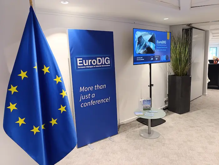 Logo EuroDIG 2026: CZECHIA.COM na prestižní evropské konferenci