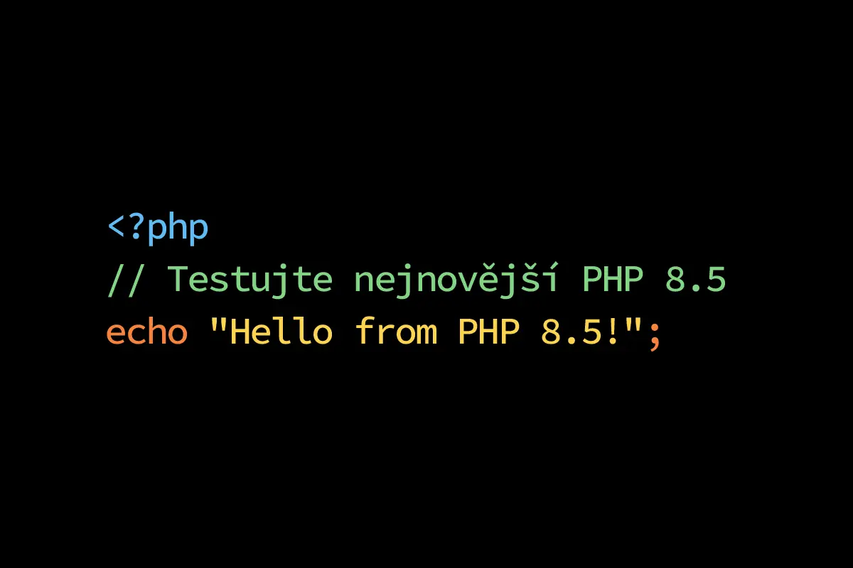 Logo Beta verze PHP 8.5 je nyní k dispozici!
