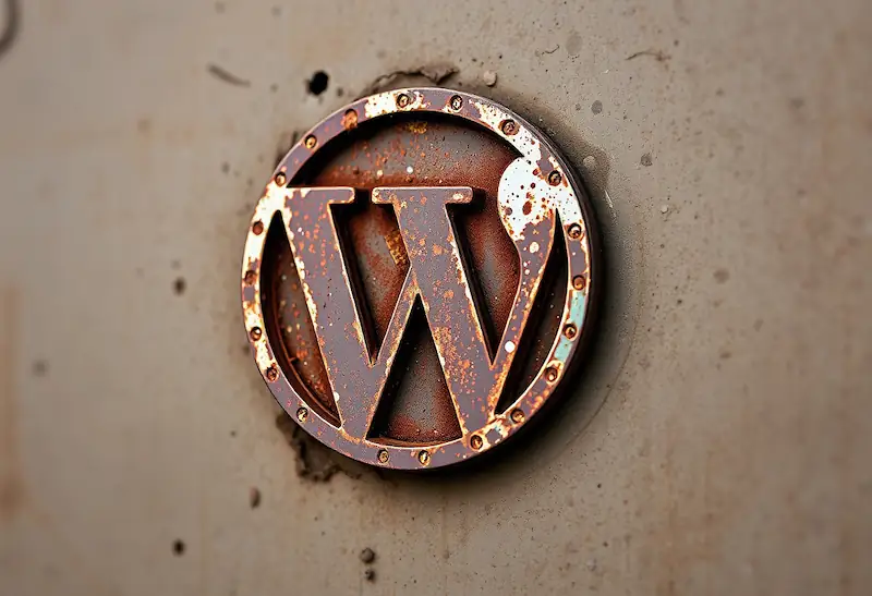 Logo Konec bezpečnostních aktualizací pro starší verze WordPressu
