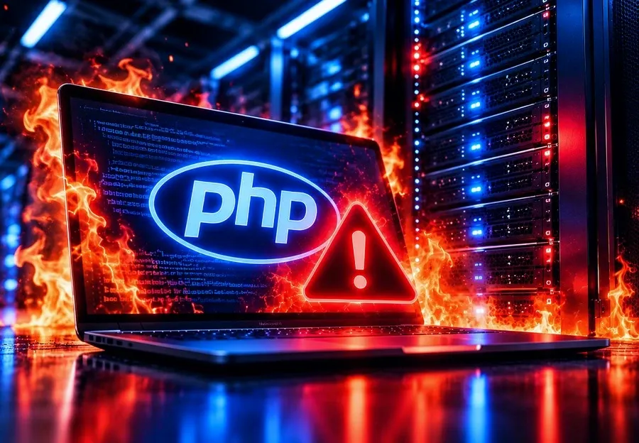Logo Zabezpečujeme vaše služby před kritickými zranitelnostmi PHP